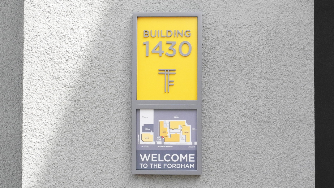 4 Fordam Building Sign TS